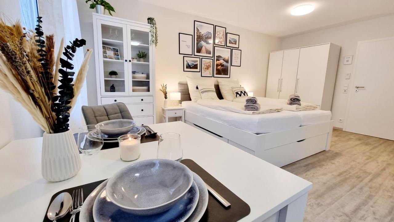 Stadtgarten-Studios - Im Zentrum Mit Parkplatz Weingarten  Bagian luar foto