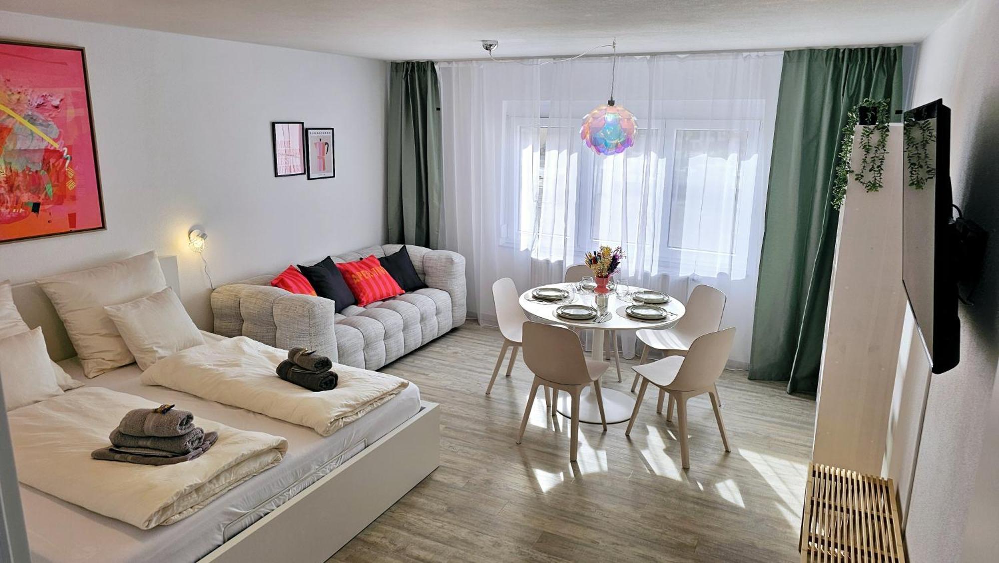 Stadtgarten-Studios - Im Zentrum Mit Parkplatz Weingarten  Bagian luar foto